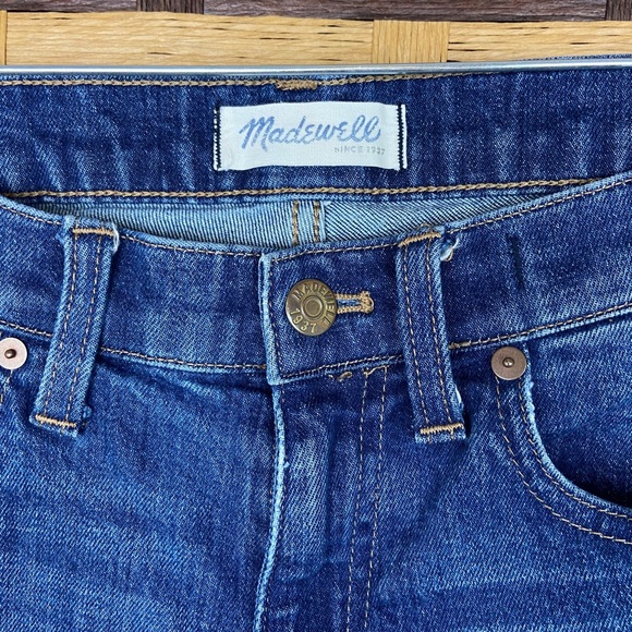 MADEWELL| Medium Wash 27 Jeans distressed - Picture 3 of 7